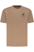 U.S. GRAND T-SHIRT MANICHE CORTE UOMO MARRONE