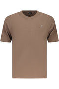 U.S. GRAND T-SHIRT MANICHE CORTE UOMO MARRONE