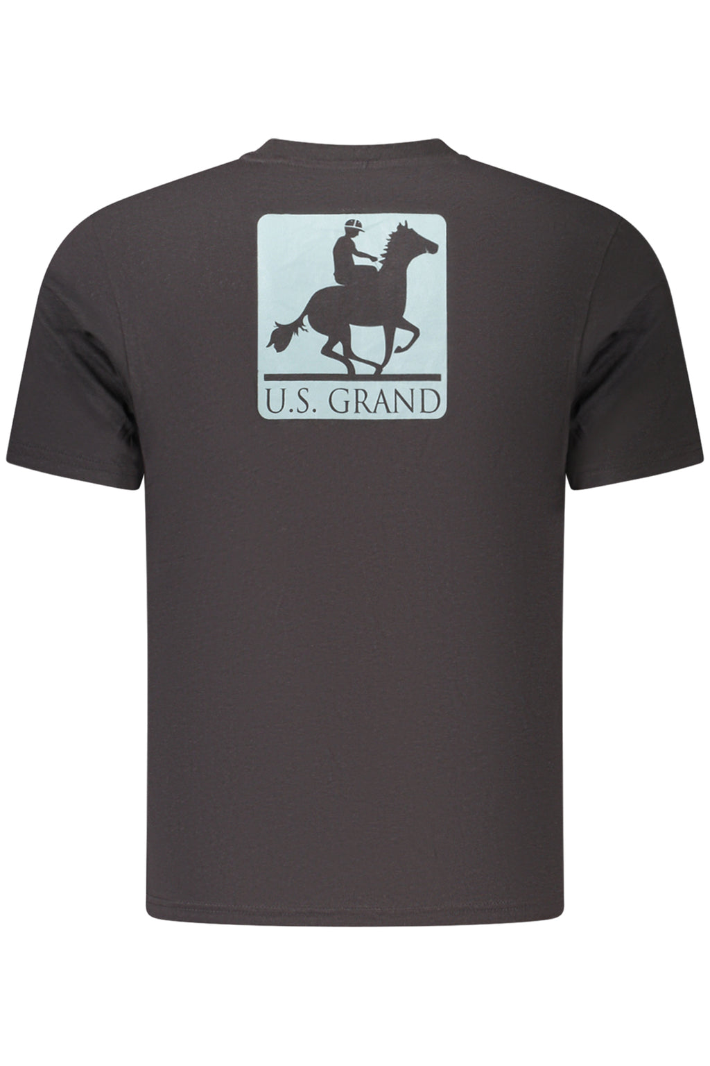 U.S. GRAND T-SHIRT MANICHE CORTE UOMO NERO