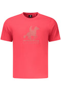 U.S. GRAND T-SHIRT MANICHE CORTE UOMO ROSSO