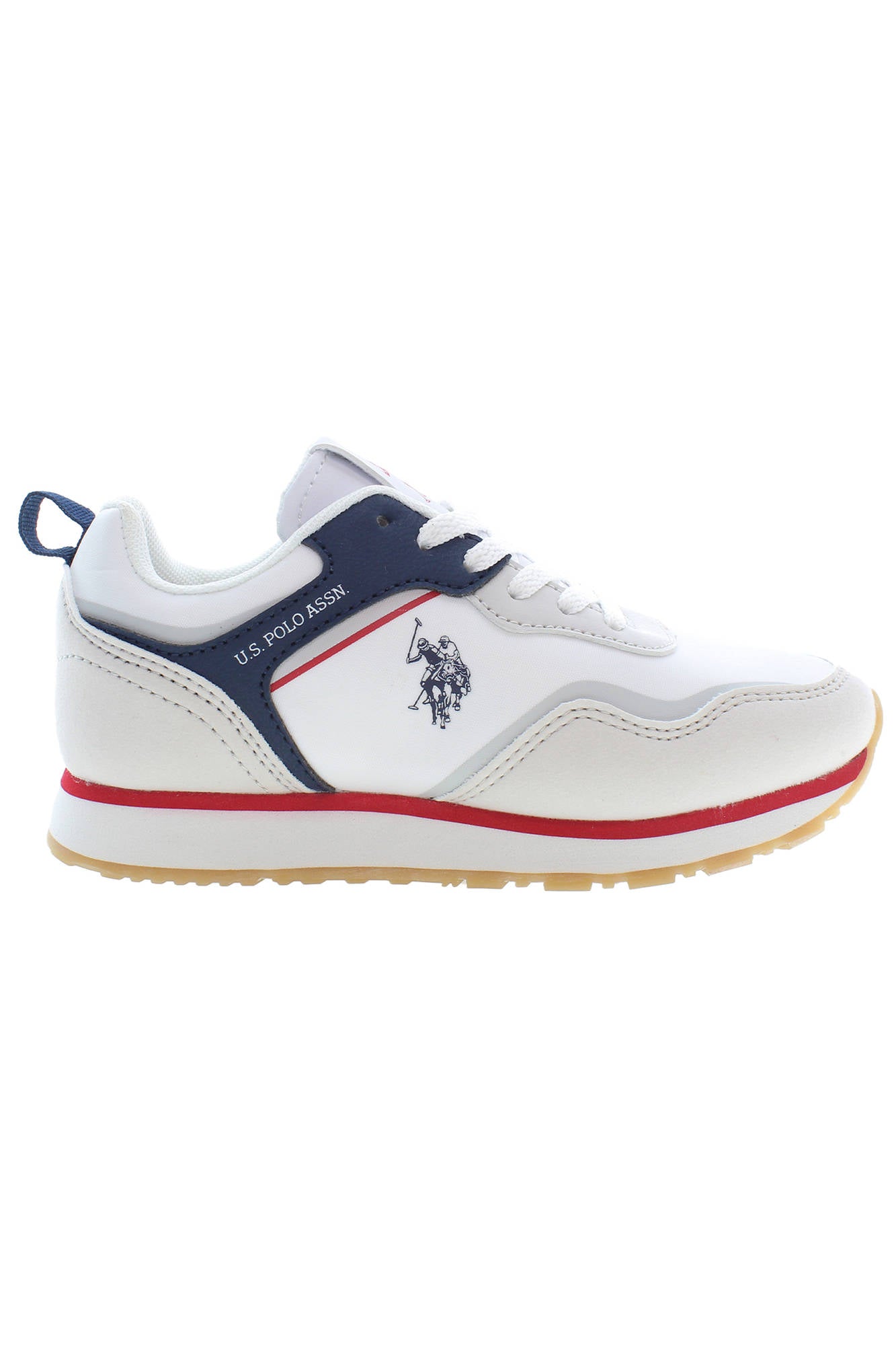 U.S. POLO ASSN. CALZATURA SPORTIVA BAMBINO BIANCO