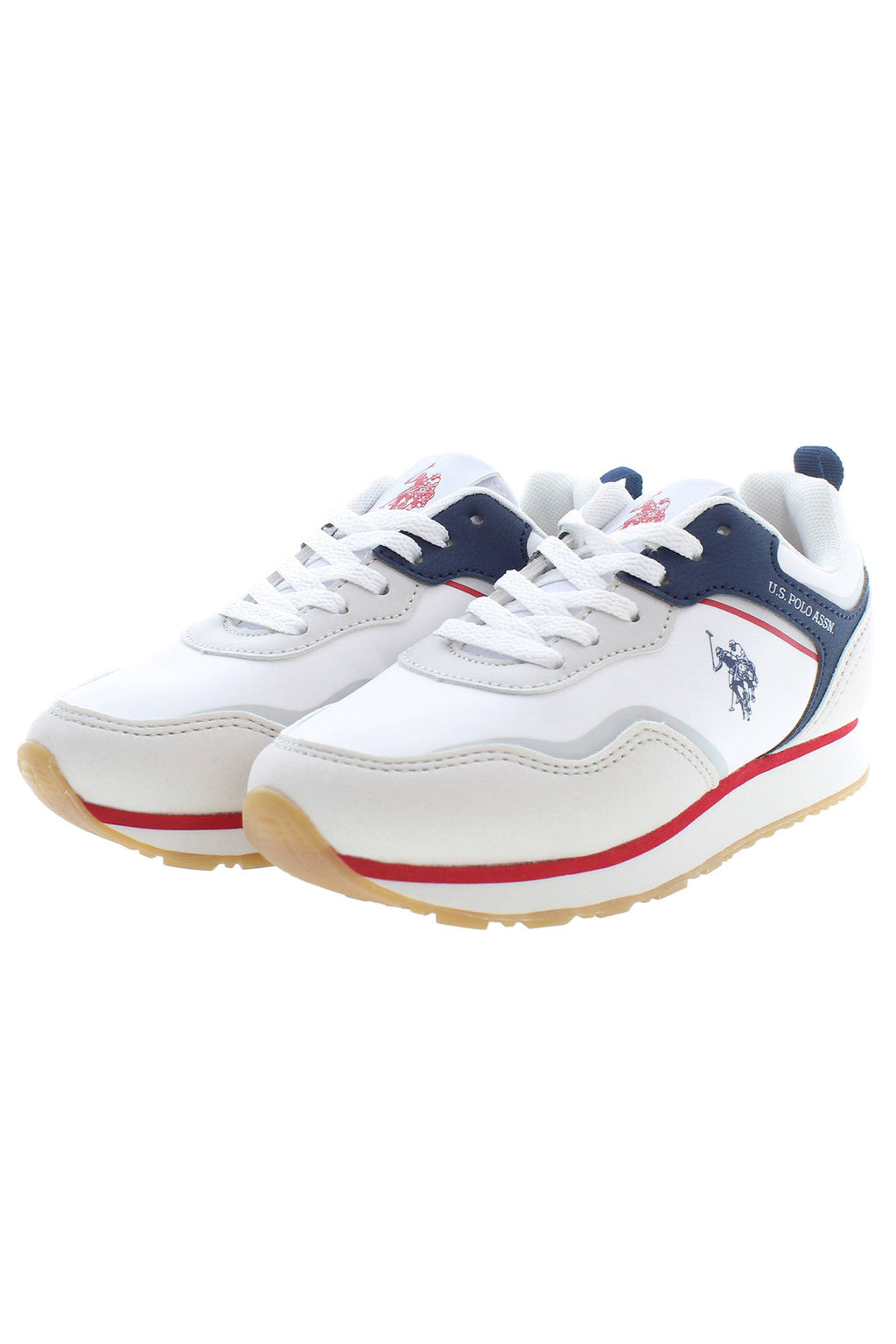 U.S. POLO ASSN. CALZATURA SPORTIVA BAMBINO BIANCO