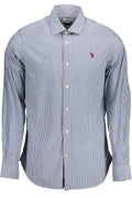 U.S. POLO ASSN. CAMICIA MANICHE LUNGHE UOMO BLU