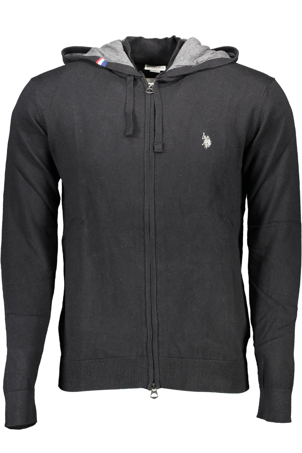 U.S. POLO ASSN. CARDIGAN UOMO NERO