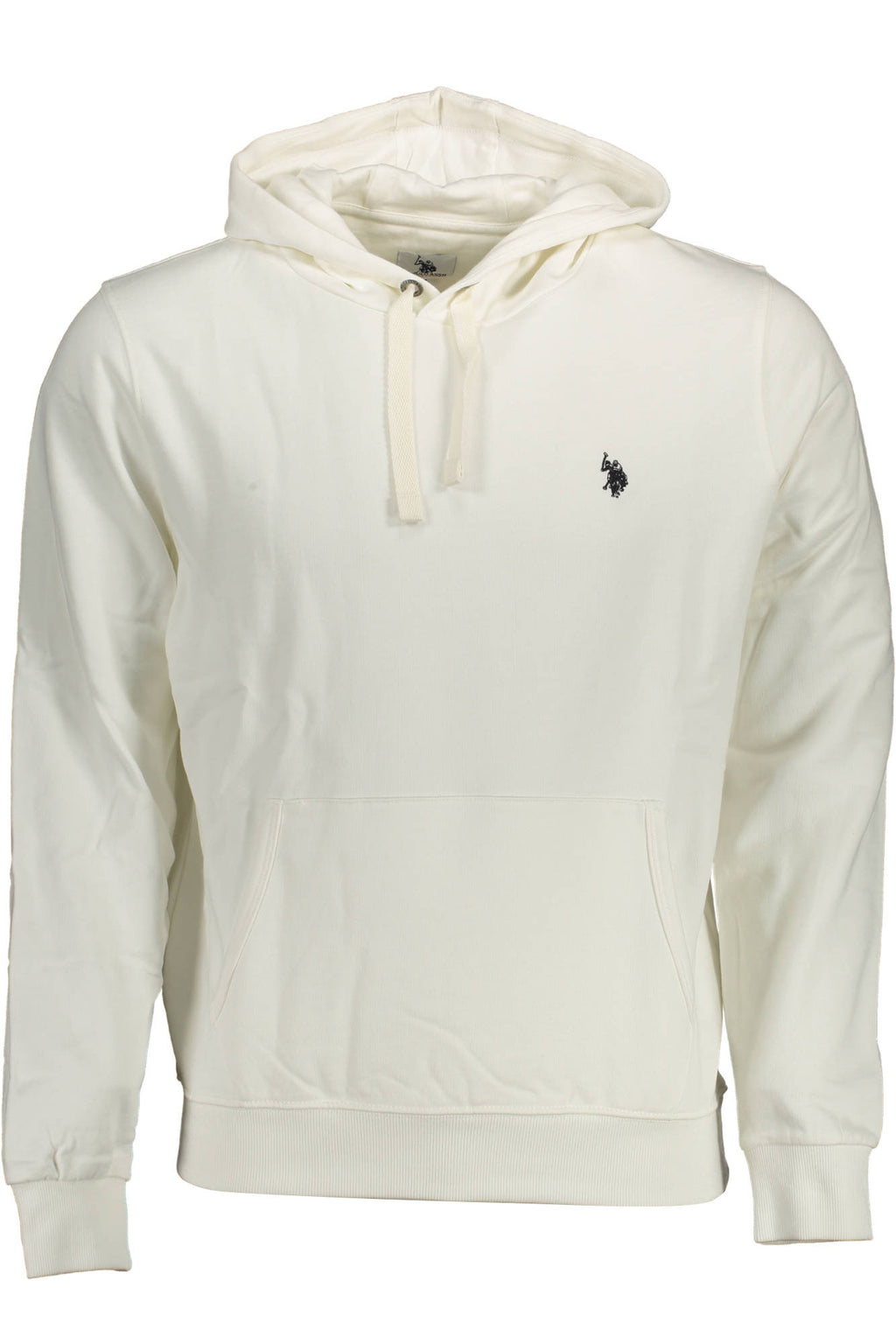 U.S. POLO ASSN. FELPA SENZA ZIP UOMO BIANCO