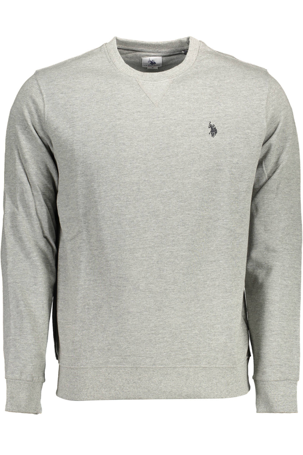 U.S. POLO ASSN. FELPA SENZA ZIP UOMO GRIGIO
