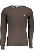 U.S. POLO ASSN. MAGLIONE UOMO MARRONE