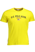 U.S. POLO ASSN. T-SHIRT MANICHE CORTE UOMO GIALLO