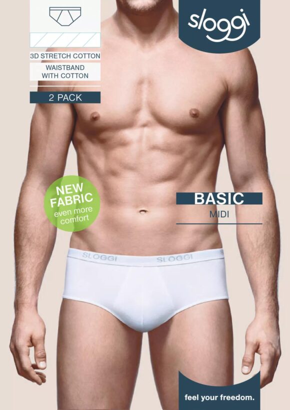 sloggi men Basic Midi 2P - immagine 5
