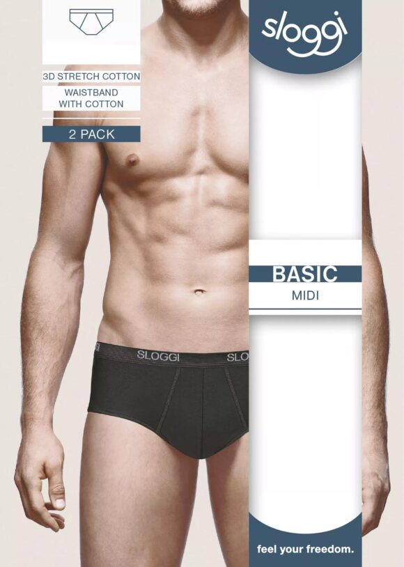sloggi men Basic Midi 2P - immagine 10
